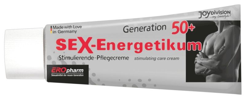 Ерекційний крем JOY Division Sex Energetic 50+ Sexenergy Cream, 40 мл вид 3