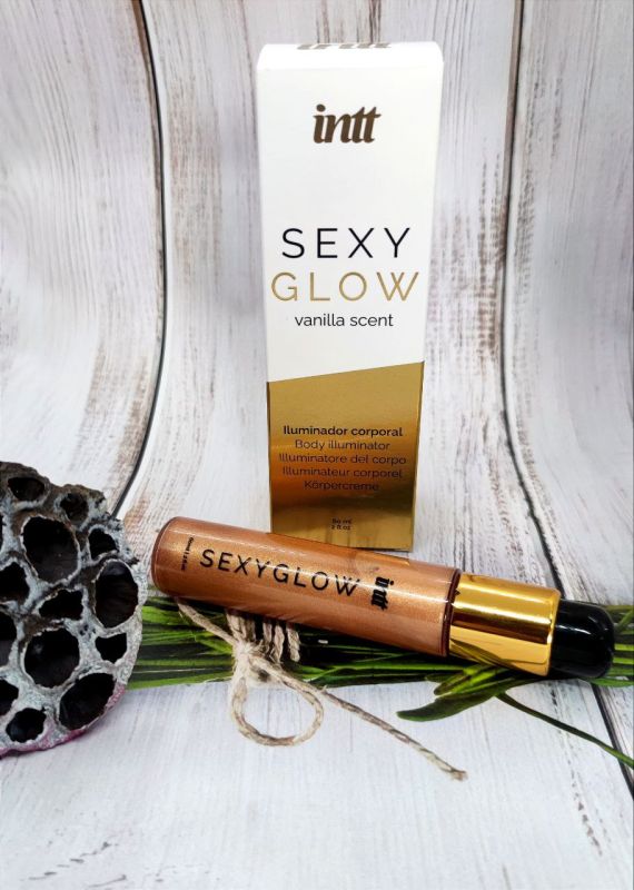 Крем шиммер для тіла INTT Sexy Glow з ароматом ванілі, 60 мл вид 4