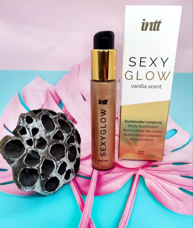 Крем шиммер для тела INTT Sexy Glow с ароматом ванили, 60 мл вид 5