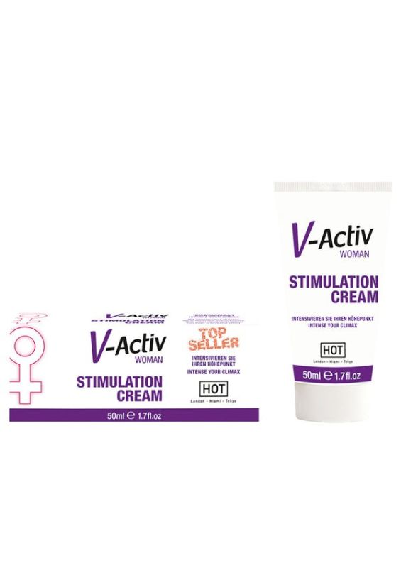 Крем возбуждающий для женщин HOT V-ACTIV, 50 мл вид 2