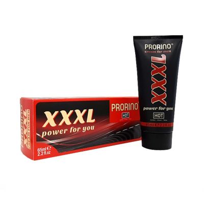 Крем увеличивающий объём, сильный HOT PRORINO XXXL Cream for men 65 мл