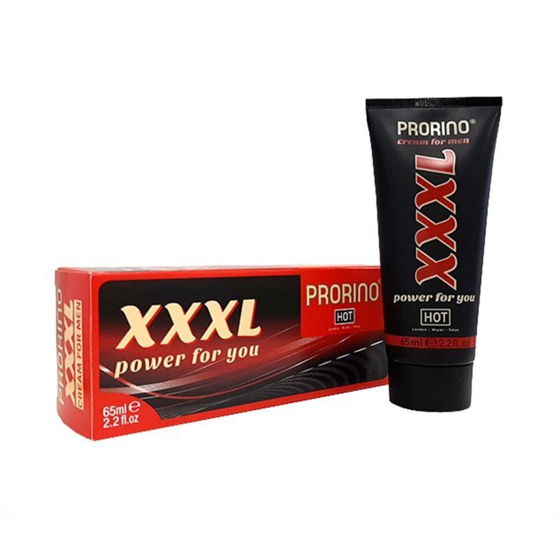 Крем увеличивающий объём, сильный HOT PRORINO XXXL Cream for men 65 мл вид 2