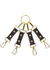 Хрестоподібний фіксатор для бондажу Taboom Hogtie, чорний вид 5