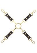 Хрестоподібний фіксатор для бондажу Taboom Hogtie, чорний