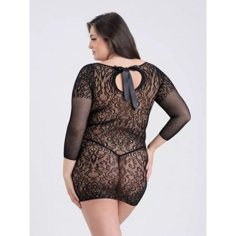 Мереживна сексуальна міні сукня Fifty Shades of Grey Captivate Plus Size Black вид 3