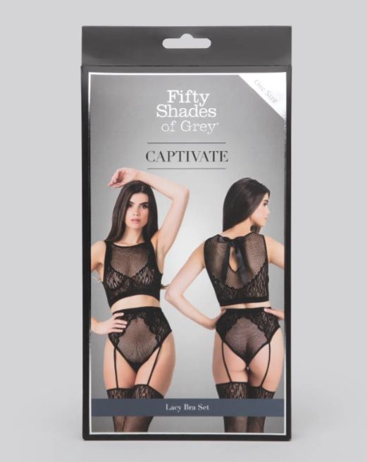 Кружевной комплект Fifty Shades of Grey Bra Set one size вид 6