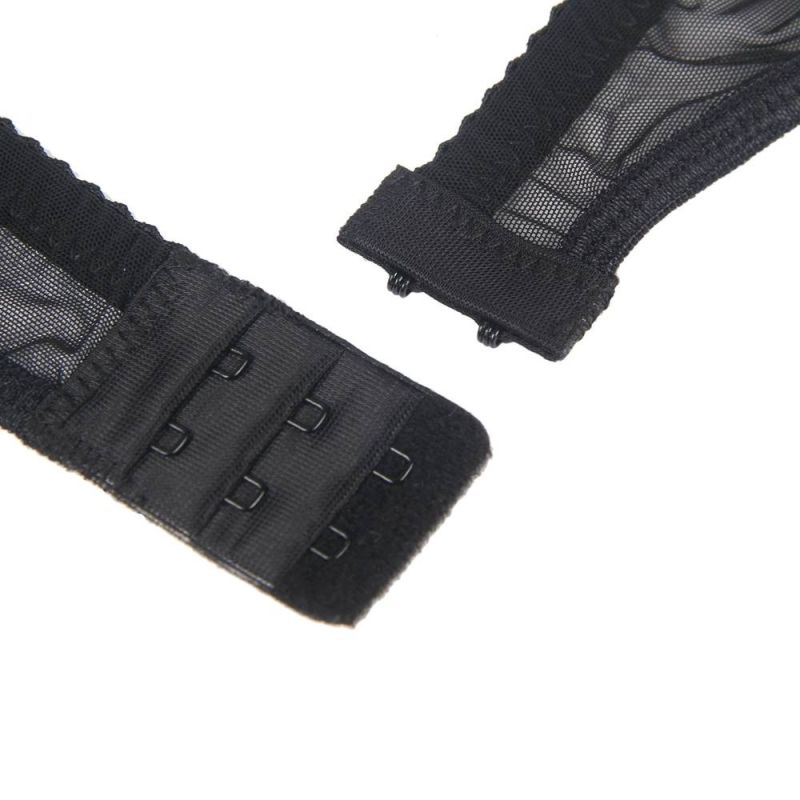 Кружевный набор Star Night трусики и пояс для чулок, черный вид 9