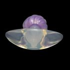 Люмінесцентна анальна пробка UNIVIBE, силіконова з кулькою всередині, фіолетова, 9.5 х 3.9 см вид 18