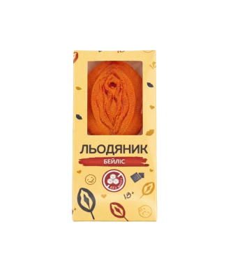 Льодяник на паличці у формі вагіни VidDushi SHE зі смаком лікеру Бейліс (без цукру), 17 гр