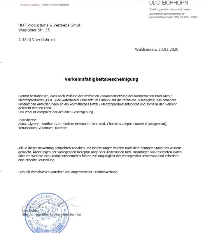 Лубрикант на водній основі GLIDE, 30 мл вид 4