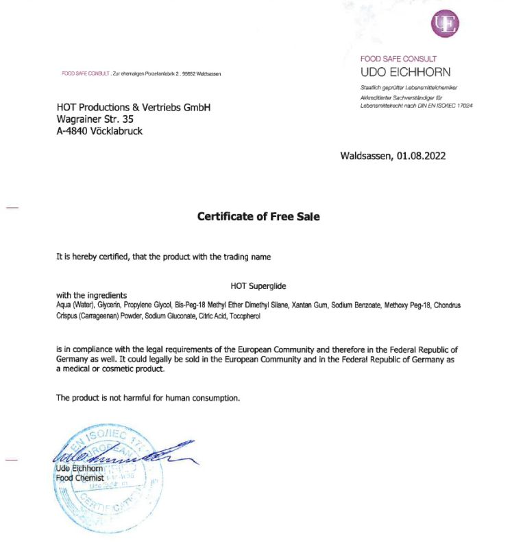 Лубрикант на водной основе SUPERGLIDE Liquid Pleasure, 200 мл вид 4