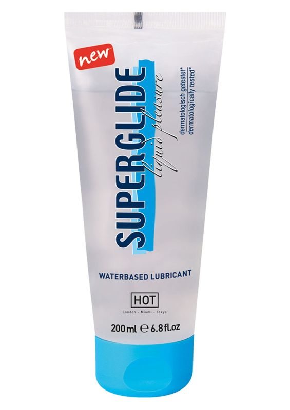 Лубрикант на водной основе SUPERGLIDE Liquid Pleasure, 200 мл вид 2