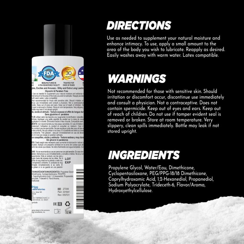 Лубрикант Wet Cool Tingle с охлаждающим эффектом, 93 мл вид 3