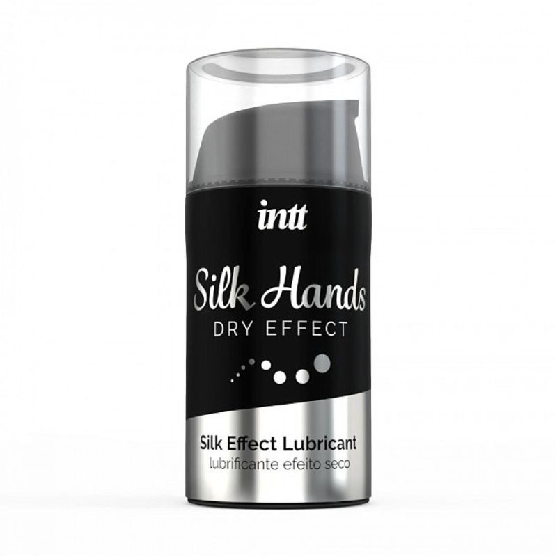 Лубрикант для мастурбации на силиконовой основе Intt Silk Hands, 15 мл вид 3