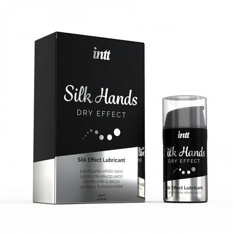 Лубрикант для мастурбации на силиконовой основе Intt Silk Hands, 15 мл вид 2