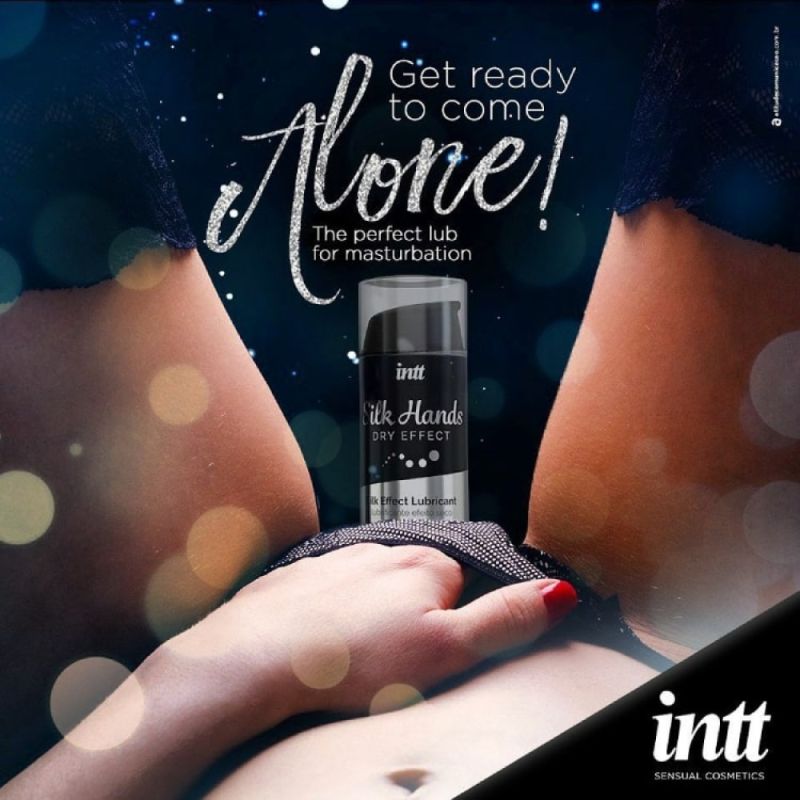 Лубрикант для мастурбации на силиконовой основе Intt Silk Hands, 15 мл вид 8