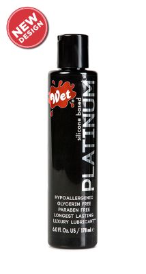 Лубрикант на силиконовой основе Wet Platinum, 178 мл