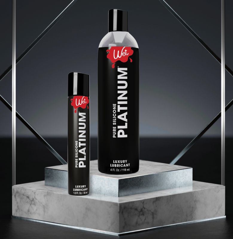 Лубрикант на силиконовой основе WET PLATINUM, 236 мл вид 7