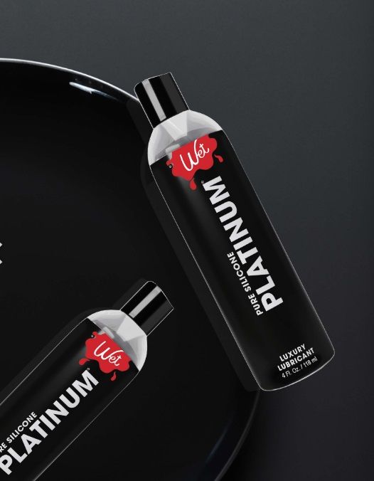 Лубрикант на силиконовой основе WET PLATINUM, 236 мл вид 6