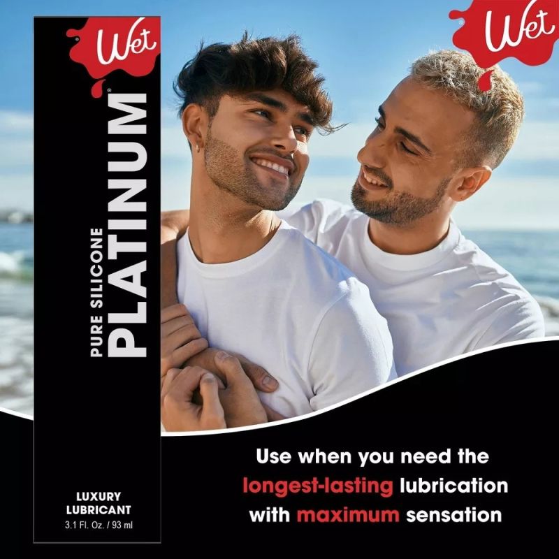 Лубрикант на силіконовій основі WET PLATINUM, 236 мл вид 10