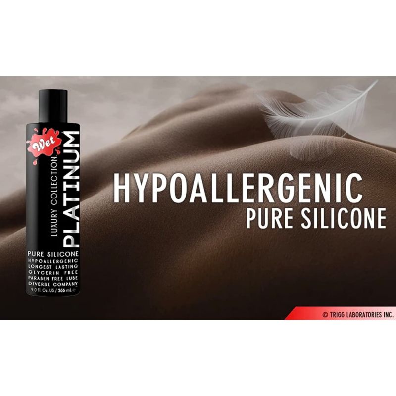 Лубрикант на силиконовой основе Wet Platinum, 266 мл вид 9