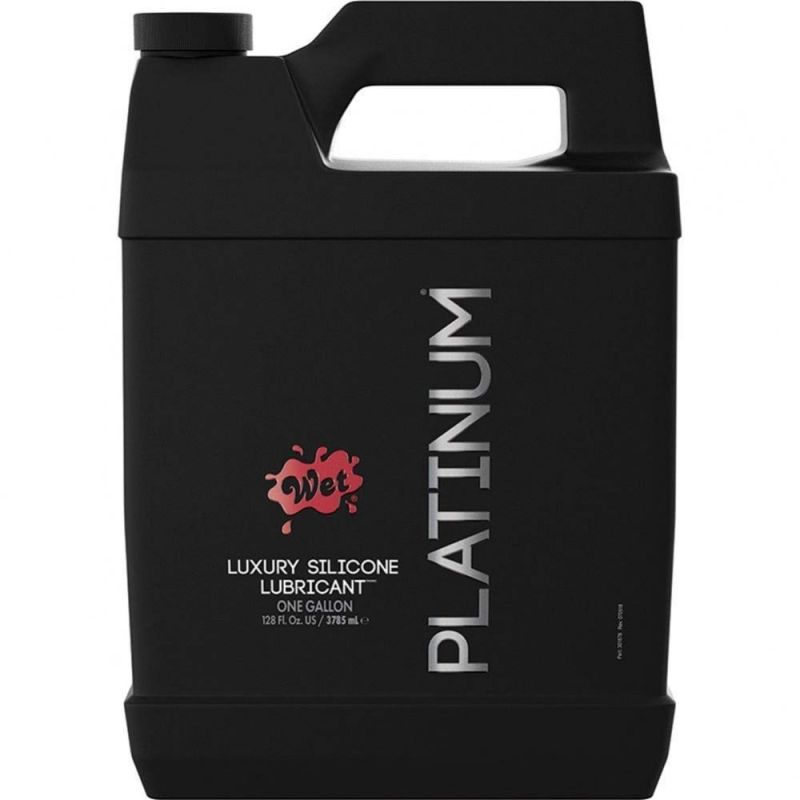 Лубрикант на силіконовій основі WET Platinum One Gallon 3785 мл вид 4