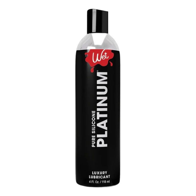 Силиконовый лубрикант Wet Platinum Premium, 118 мл вид 2