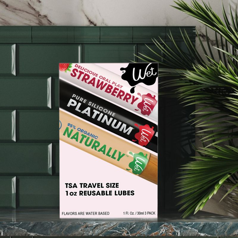 Силиконовый лубрикант Wet Platinum Premium, 118 мл вид 14