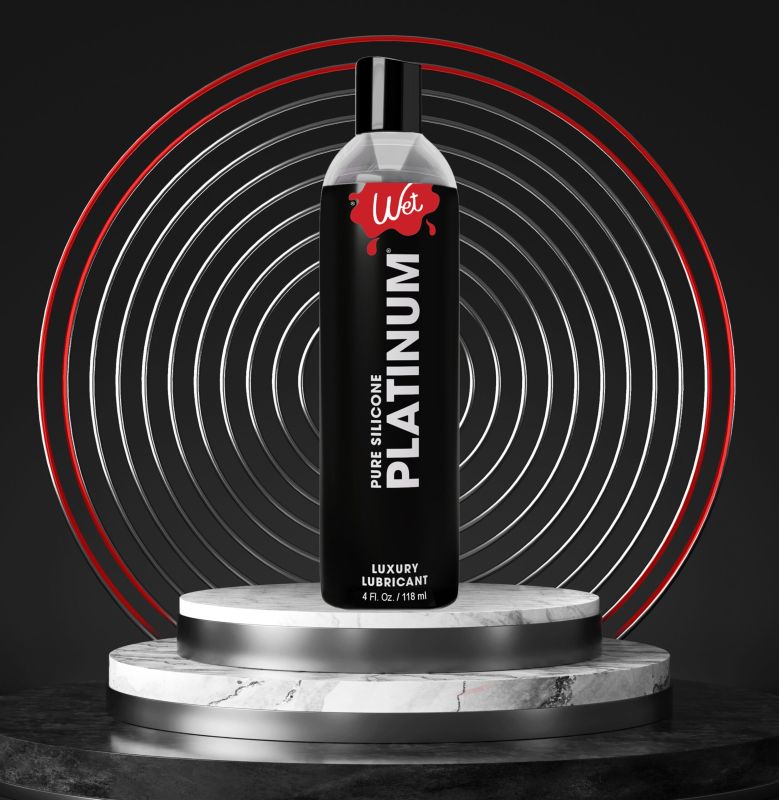 Силиконовый лубрикант Wet Platinum Premium, 118 мл вид 3