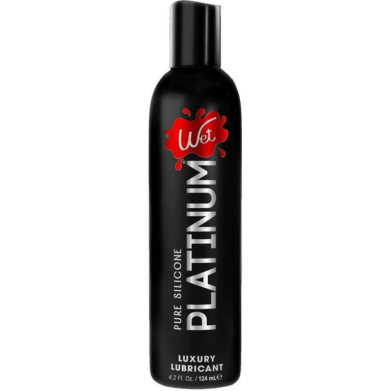 Лубрикант на силиконовой основе Wet Platinum Premium Lubricant, 124 мл вид 2