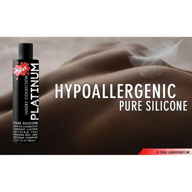 Лубрикант на силиконовой основе Wet Platinum Premium Lubricant, 946 мл вид 4