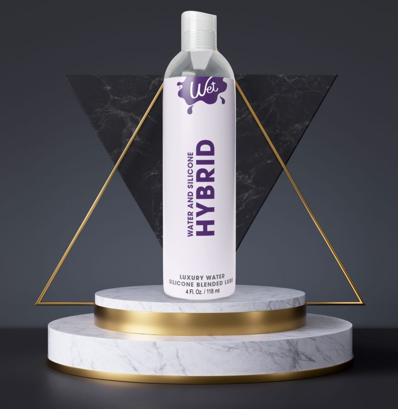 Лубрикант на водно-силіконовій основі Wet Hybrid, 30 мл вид 3