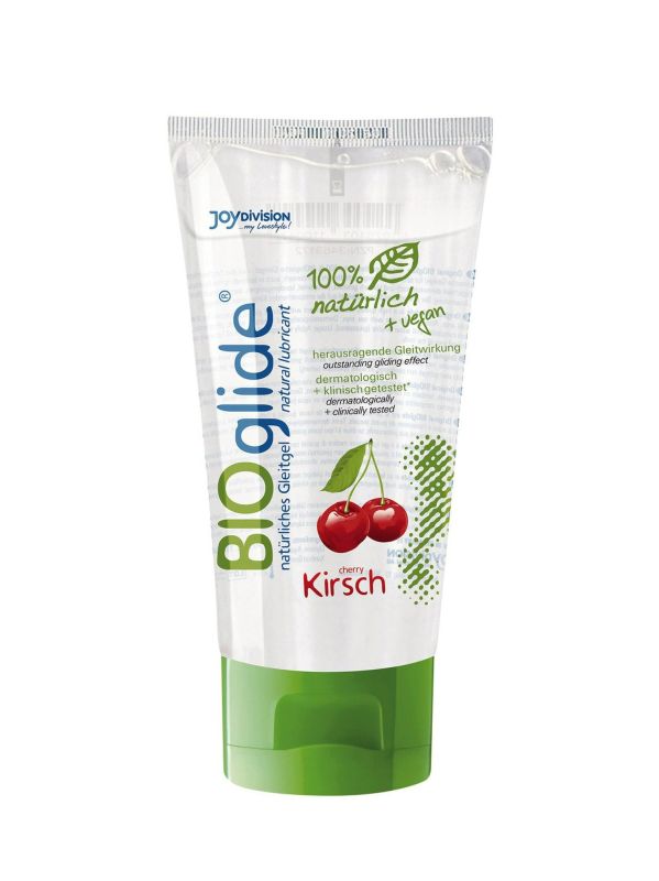 Лубрикант на водной основе BIOglide Kirsch со вкусом вишни, 80 мл вид 2
