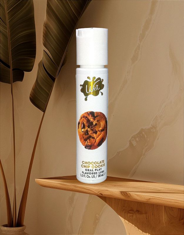 Лубрикант на водной основе Wet Chocolate Cookie со вкусом  шоколадного печенья, 30 мл вид 3