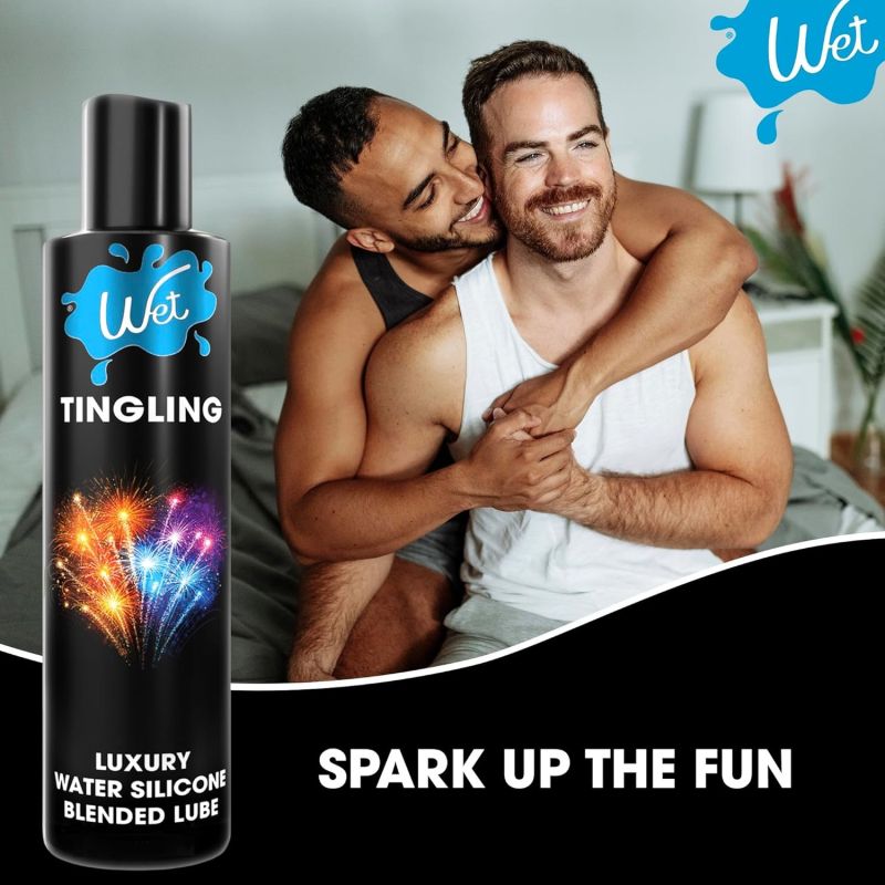 Лубрикант на водной основе Wet Cool Tingle с охлаждающим эффектом, 89 мл вид 6