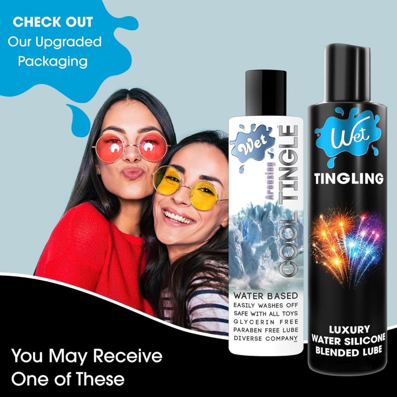 Лубрикант на водной основе Wet Cool Tingle с охлаждающим эффектом, 89 мл вид 5