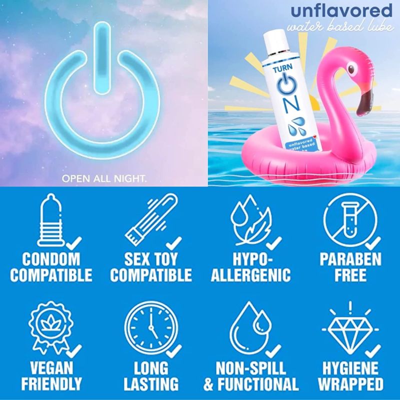 Лубрикант на водной основе WET Turn On Unflavored Water Based Lube, 178 мл вид 6