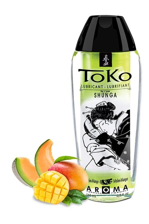 Лубрикант оральний Shunga TOKO AROMA зі смаком дині та манго, 165 мл вид 2