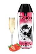 Лубрикант оральный Shunga Toko со вкусом клубники и шампанского, 165 мл