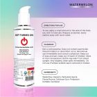 Оральный лубрикант со вкусом арбуза Wet Turn On, на водной основе, 118 мл вид 6