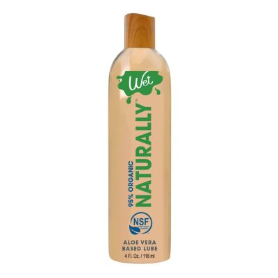 Органический лубрикант на основе алоэ WET NATURALLY, 118 мл