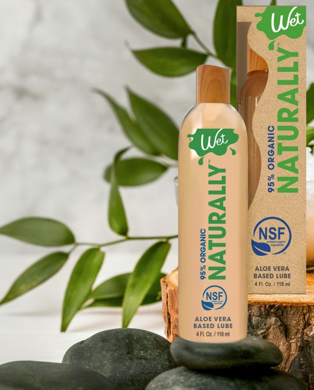 Лубрикант органічний на основі алоє WET NATURALLY, 118 мл вид 5