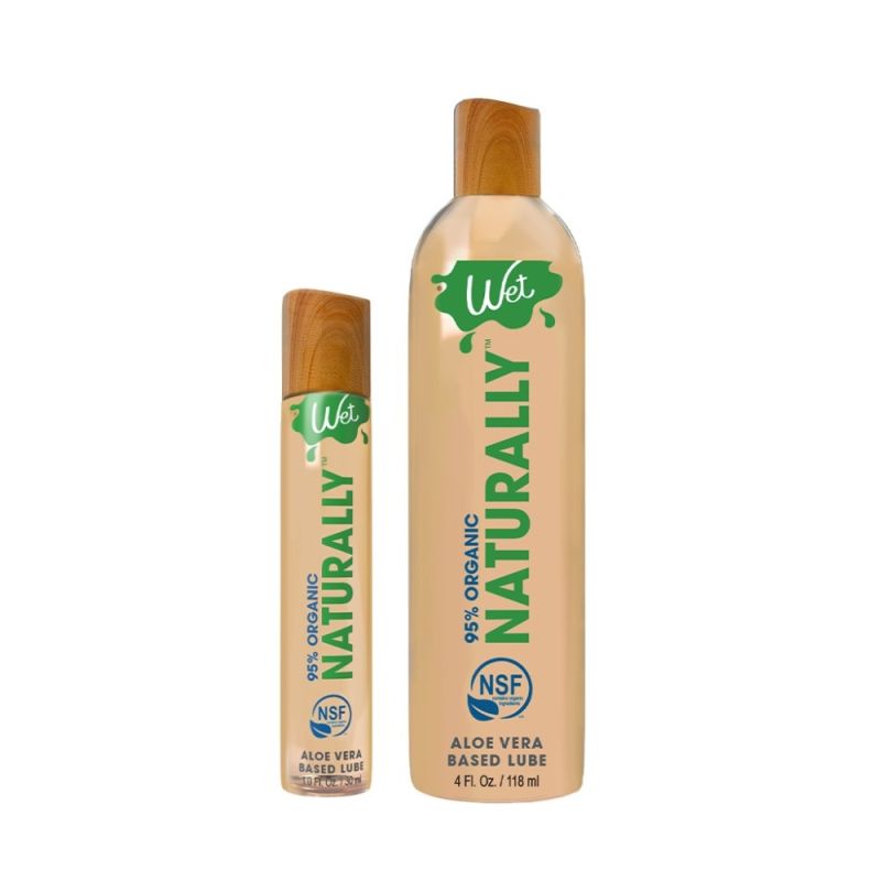 Органический лубрикант на основе алоэ WET NATURALLY, 118 мл вид 3