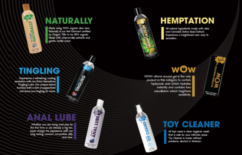 Лубрикант с экстрактом каннабиса на основе алоэ Wet Hemptation, 118 мл вид 6