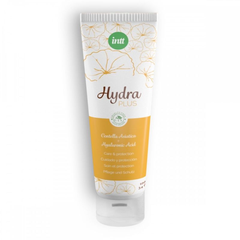 Лубрикант с гиалуроновой кислотой на водной основе Intt Hydra Plus и заживляющим эффектом, 100 мл вид 2