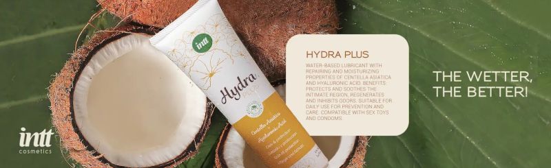 Лубрикант з гіалуроновою кислотою на водній основі Intt Hydra Plus і загоювальним ефектом, 100 мл вид 7