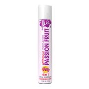Съедобный лубрикант со вкусом маракуйи WET PASSION FRUIT с согревающим эффектом, 30 мл