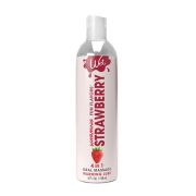 Лубрикант со вкусом клубники Wet Strawberry с согревающим эффектом, 118 мл