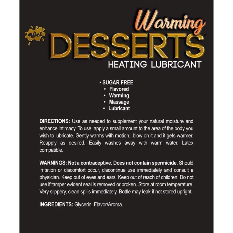 Лубрикант зі смаком печива з шоколадом Wet Chocolate Cookie зі зігріваючим ефектом, 118 мл вид 5