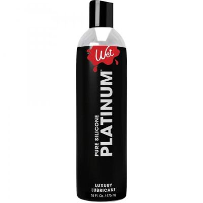 Универсальный лубрикант WET Platinum Luxury на силиконовой основе 475 мл